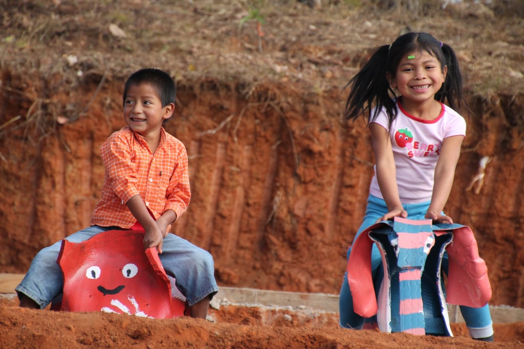 Kids on Animals Durazno